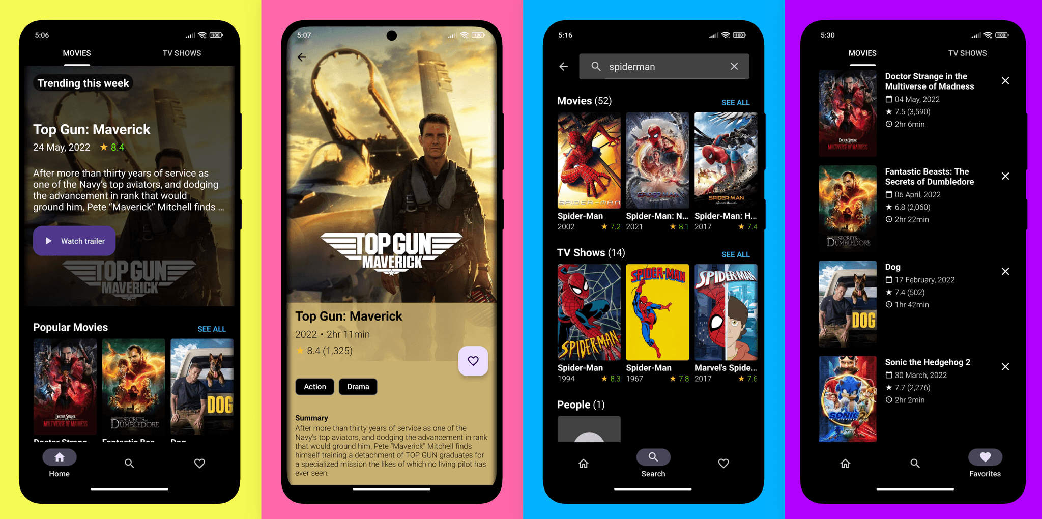 Flutter Movie App